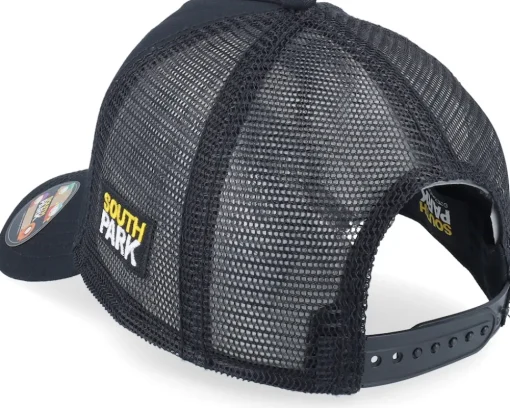 Screw You Guys Cartman Patch Black Trucker - South Park