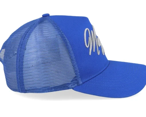Script Blue A-Frame Trucker - Maggiore