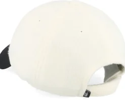 Script Curved Bill Jockey Marshmallow Dad Cap - Vans