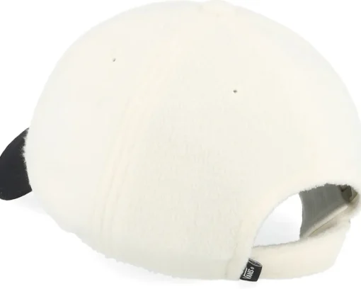 Script Curved Bill Jockey Marshmallow Dad Cap - Vans