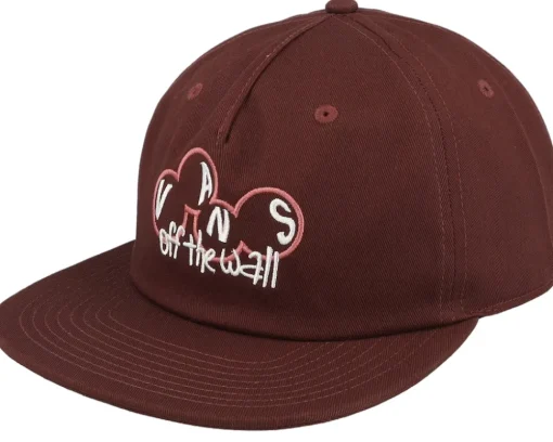 Scuttle Low Unstructured Black Snapback - Vans