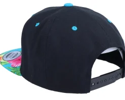 Sea Horse Mandala Black/Hawaii Snapback - Iconic