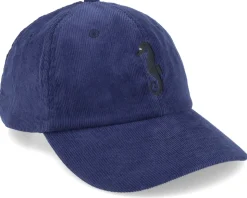 Sea Horse Navy Cord Dad Cap - Wild Spirit