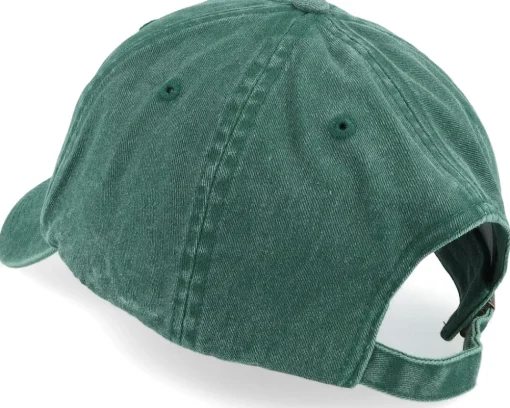 Sea Horse Vintage Washed Bottle Green Dad Cap - Iconic