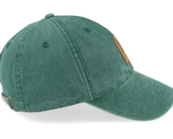 Sea Horse Vintage Washed Bottle Green Dad Cap - Iconic