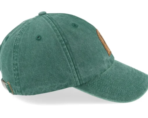 Sea Horse Vintage Washed Bottle Green Dad Cap - Iconic