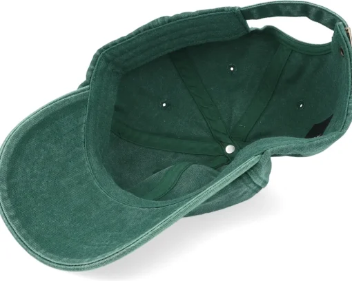 Sea Horse Vintage Washed Bottle Green Dad Cap - Iconic