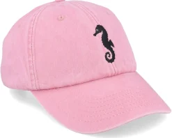 Sea Horse Washed Pink Dad Cap - Wild Spirit