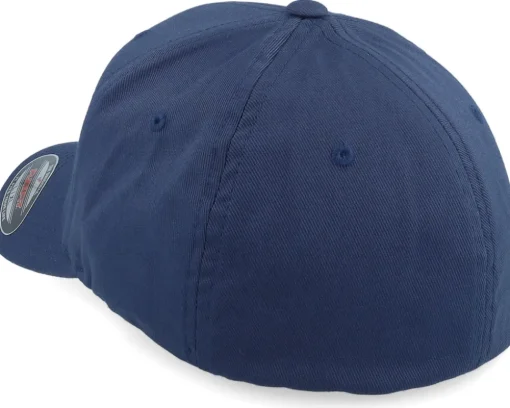 Sea Horse Wooly Combed Navy Flexfit - Iconic