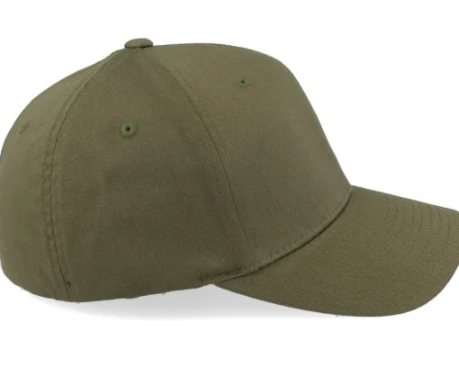 Sea Horse Wooly Combed Olive Flexfit - Iconic