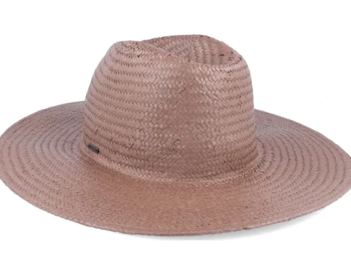Seaside Sun Hat Brown Straw Hat - Brixton