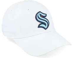 Seattle Kraken Blue Line Snow White Dad Cap - American Needle