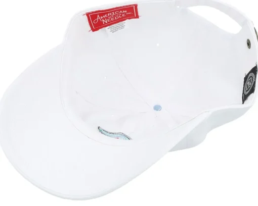 Seattle Kraken Blue Line Snow White Dad Cap - American Needle