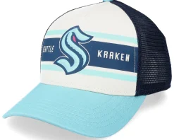 Seattle Kraken Sinclair Navy/Ivory Trucker - American Needle