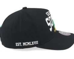 Seattle Supersonics Big Time Pro Black A-frame Adjustable - Mitchell & Ness
