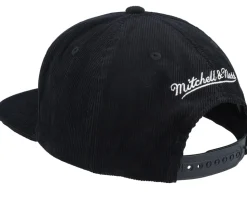 Seattle Supersonics Black Cord Hwc Black Snapback - Mitchell & Ness