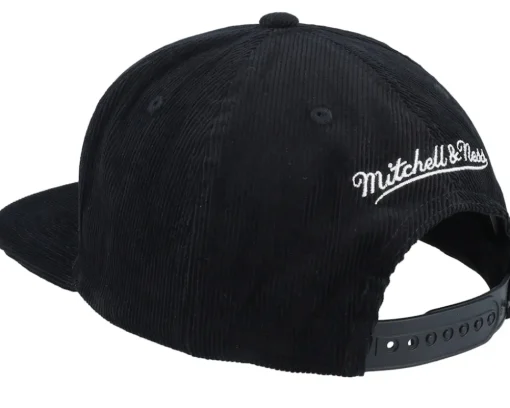 Seattle Supersonics Black Cord Hwc Black Snapback - Mitchell & Ness