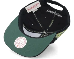 Seattle Supersonics Black Cord Hwc Black Snapback - Mitchell & Ness