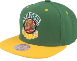 Seattle Supersonics Breakthrough Green Snapback - Mitchell & Ness