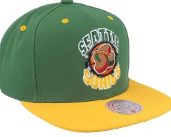 Seattle Supersonics Breakthrough Green Snapback - Mitchell & Ness