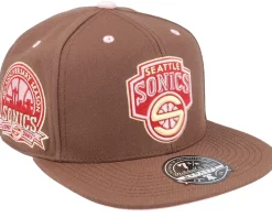 Seattle Supersonics Brown Sugar Bacon Fitted - Mitchell & Ness