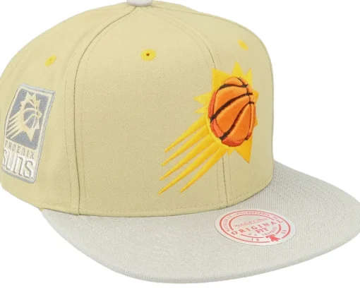 Seattle Supersonics Classic Canvas Tan Snapback - Mitchell & Ness