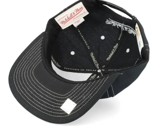 Seattle Supersonics Glow Up Black Snapback - Mitchell & Ness