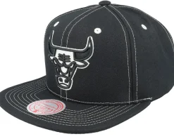 Seattle Supersonics Glow Up Black Snapback - Mitchell & Ness