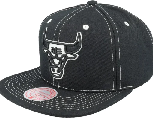 Seattle Supersonics Glow Up Black Snapback - Mitchell & Ness