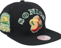 Seattle Supersonics My Squad Black Snapback - Mitchell & Ness