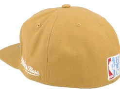 Seattle Supersonics Sand And Sky Tan Fitted - Mitchell & Ness