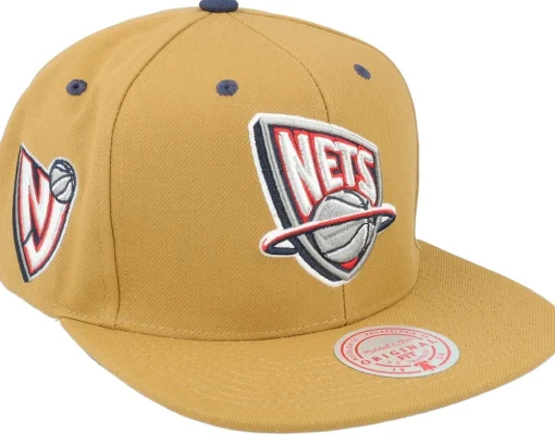 Seattle Supersonics Sand And Sky Tan Fitted - Mitchell & Ness