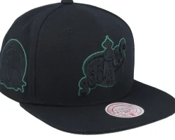 Seattle Supersonics Tc Bottoms Black Snapback - Mitchell & Ness