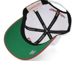 Seattle Supersonics Team 2 Tone 2.0 Pro White/Red Adjustable - Mitchell & Ness
