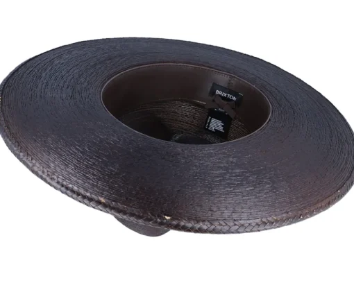 Sedona Reserve Cowboy Ha Deep Brown Straw Hat - Brixton