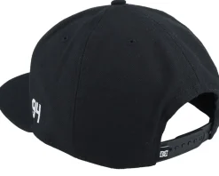 Semi-pro Black Snapback - DC