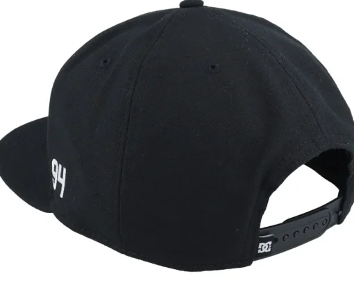 Semi-pro Black Snapback - DC