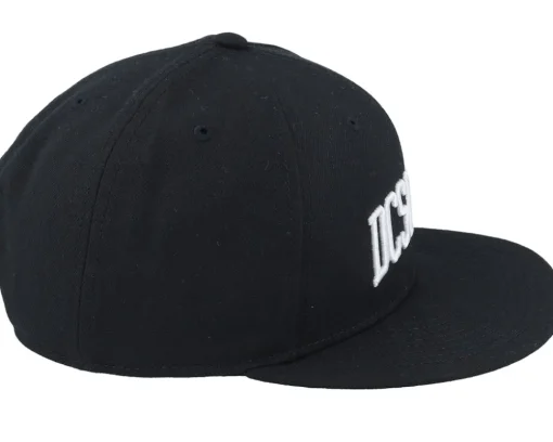 Semi-pro Black Snapback - DC