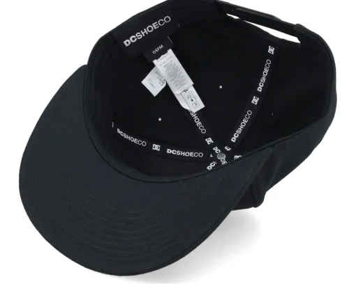 Semi-pro Black Snapback - DC