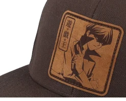 Seto Kaiba Engraved Brown Snapback - Yu-Gi-Oh