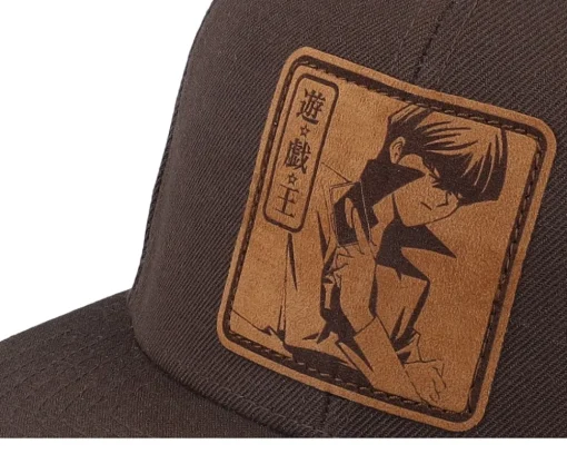 Seto Kaiba Engraved Brown Snapback - Yu-Gi-Oh