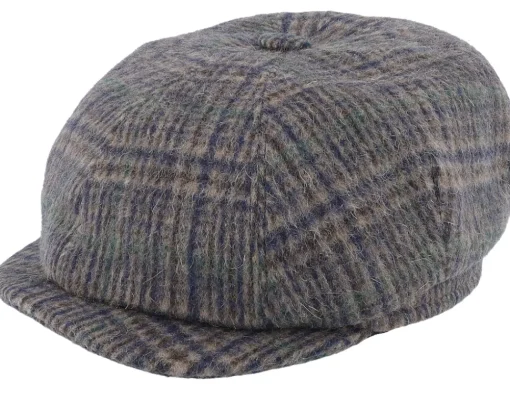 Seven Amaro Brown-pat. Flat Cap - Mayser