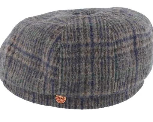 Seven Amaro Brown-pat. Flat Cap - Mayser