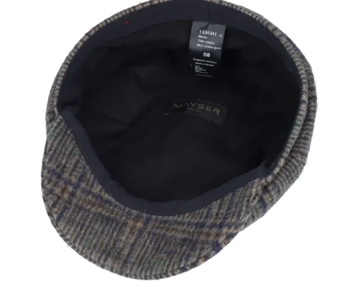 Seven Amaro Brown-pat. Flat Cap - Mayser
