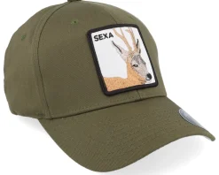 Sexa Rådjur Bock Wooly Combed Olive Flexfit - Hunter