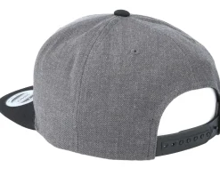 Shades Of Nature Charcoal/Black Snapback - Wild Spirit