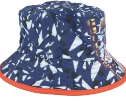 Shattered Big Face Navy Bucket - Mitchell & Ness