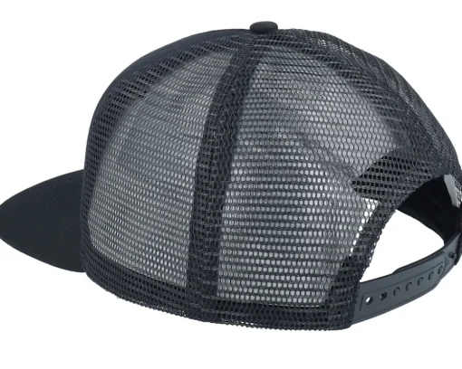 Shattered Span Meshback Cap Black Trucker - Independent