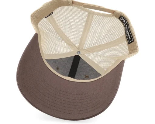 Shiba Inu Dog Patch Brown/Khaki Trucker - Wild Spirit