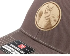 Shiba Inu Dog Patch Brown/Khaki Trucker - Wild Spirit